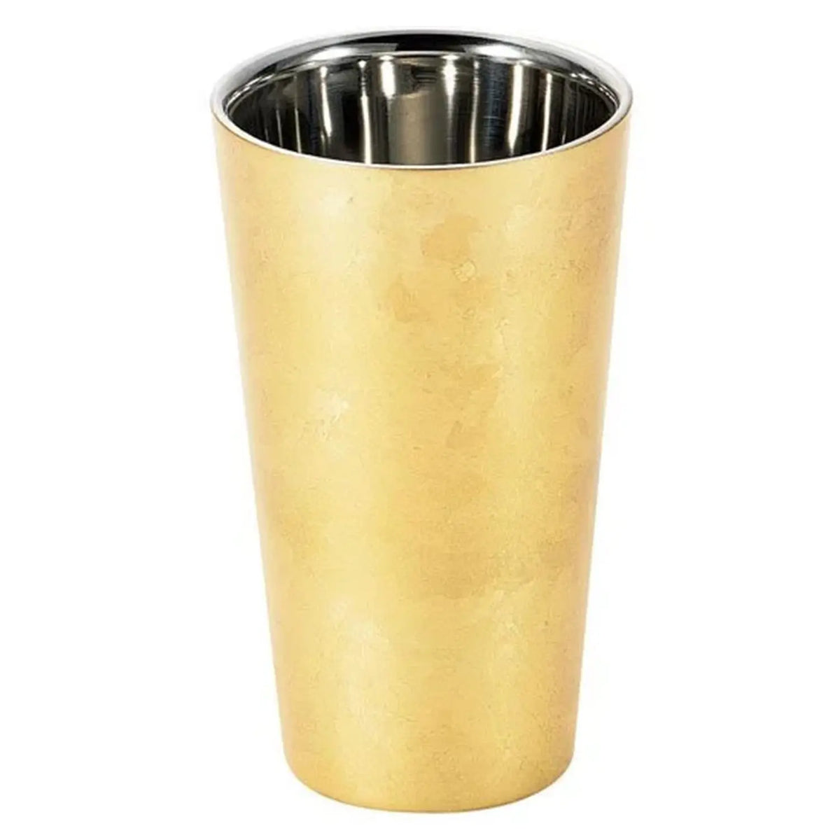 Asahi Hakugoromo Stainless Steel Double-Wall Beer Glass 250ml