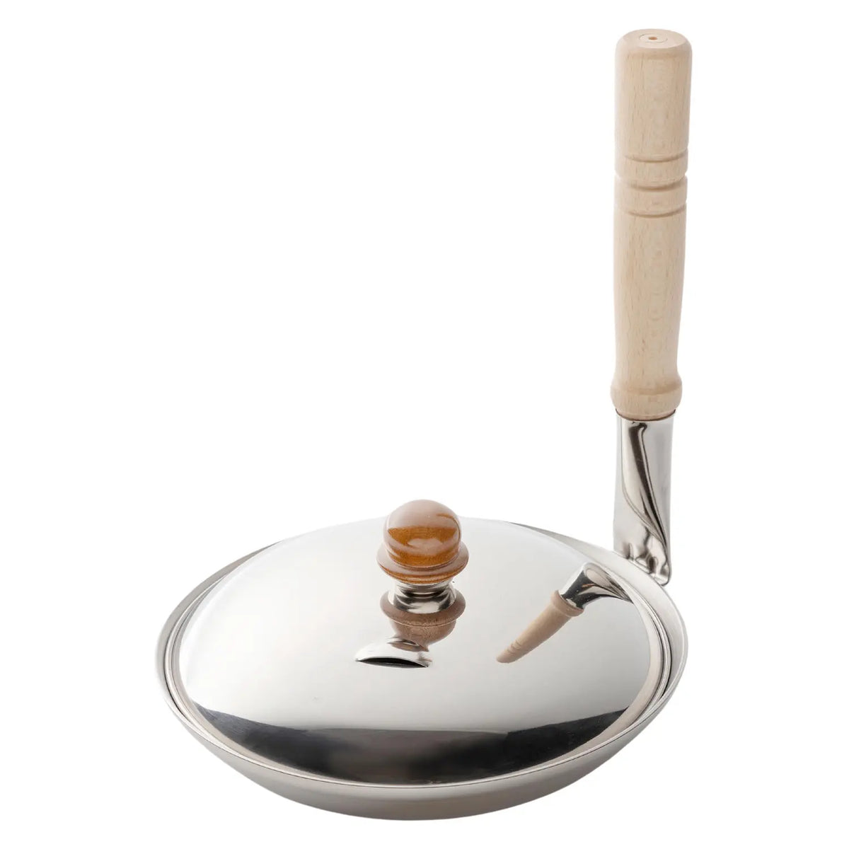 Fujinosu 3-Ply Stainless Steel Induction Oyakodon Pan with Lid HSDD-160