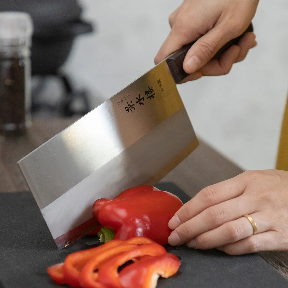 Kataoka Seisakusho Keisuilou Chinese Cleaver 175mm