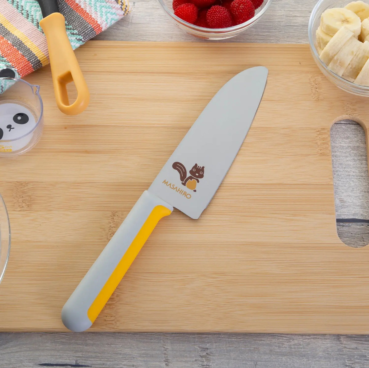 Masahiro Stainless Steel Children&#39;s Knife Squirrel