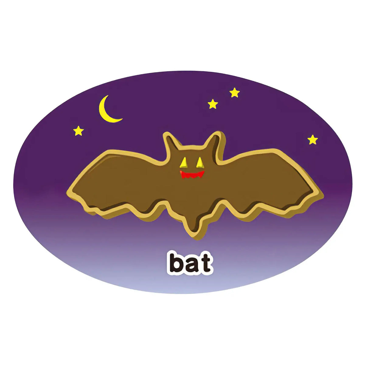 TIGERCROWN Cake Land Stainless Steel Cookie Cutter Bat