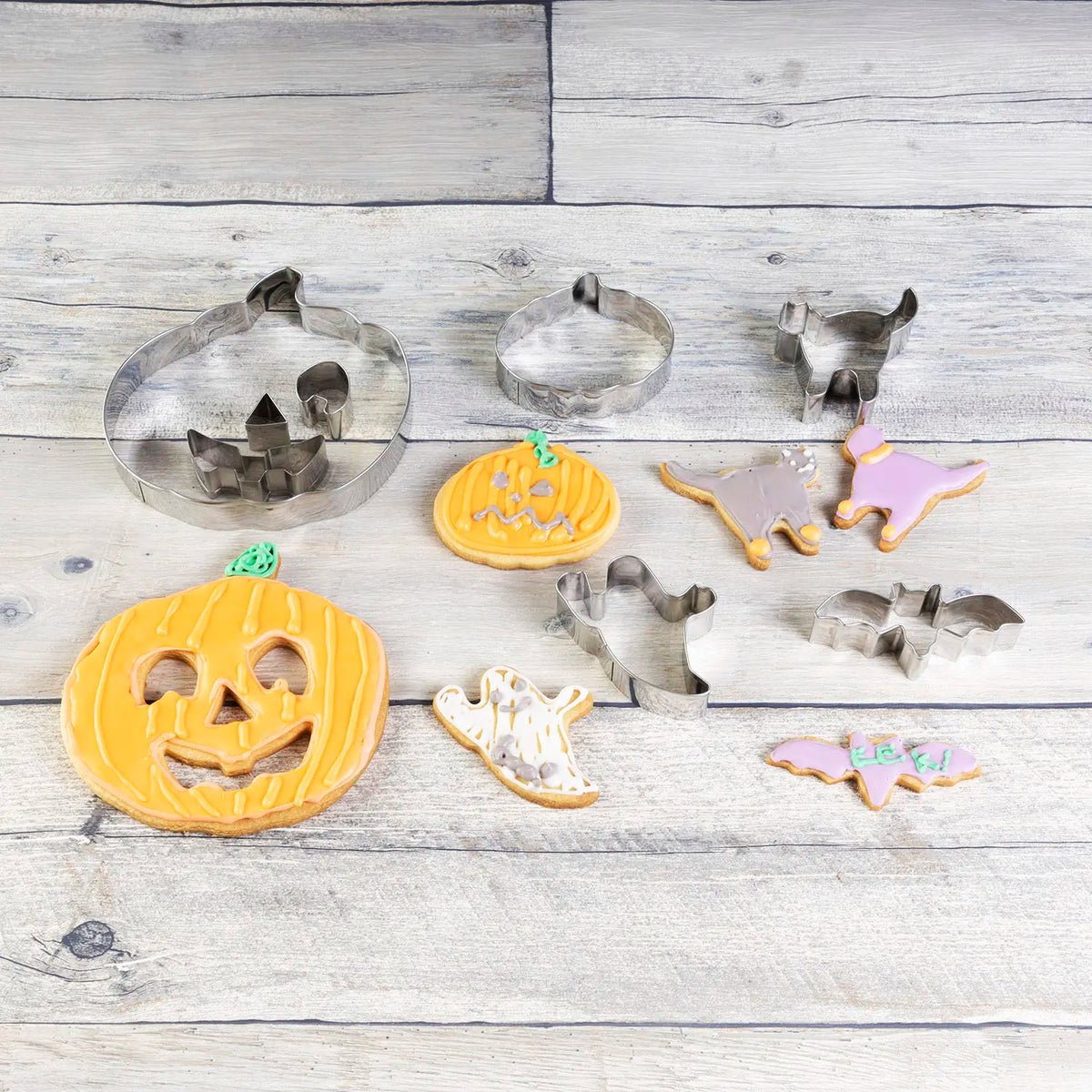 TIGERCROWN Cake Land Stainless Steel Cookie Cutter Bat