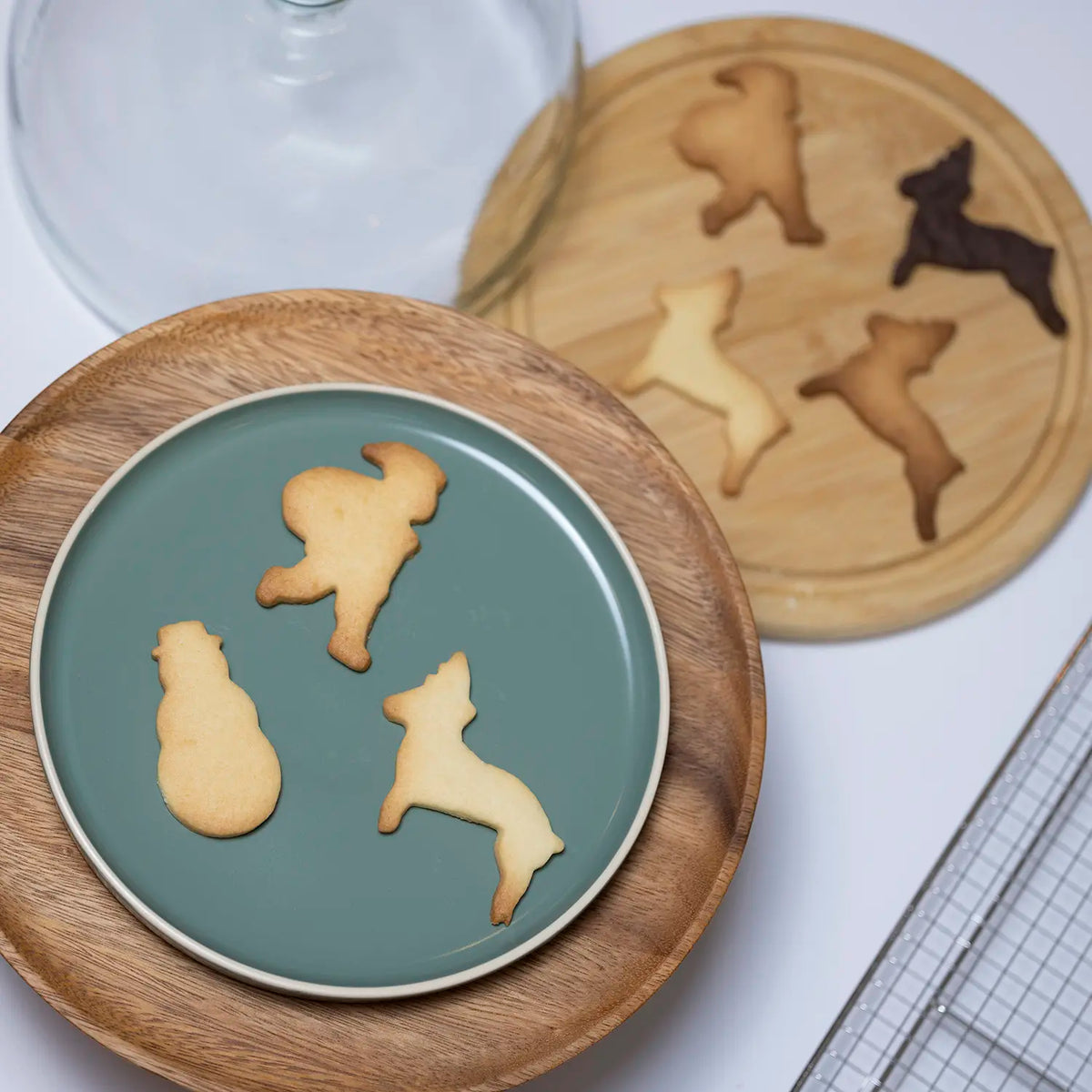 TIGERCROWN Cake Land Stainless Steel Cookie Cutter Reindeer