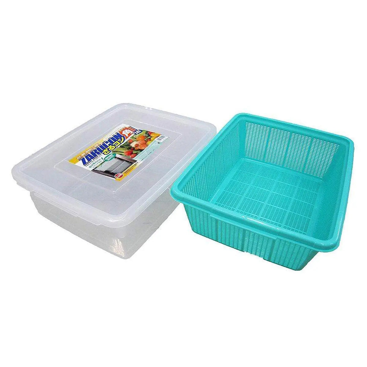 Takeya Polypropylene Rectangular Food Storage Drain Container