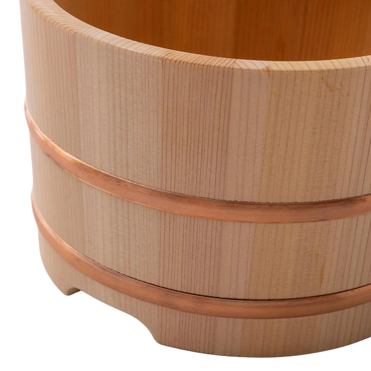 Yamacoh Ohitsu Sawara Wooden Rice Container (Nosebitsu)