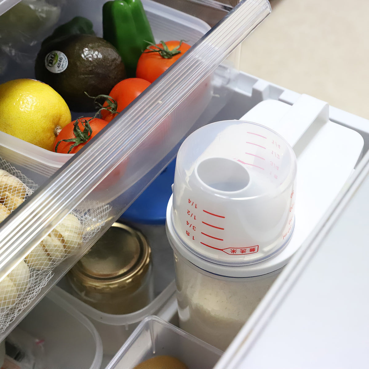 Asvel Polypropylene Sealed Rice Storage Container