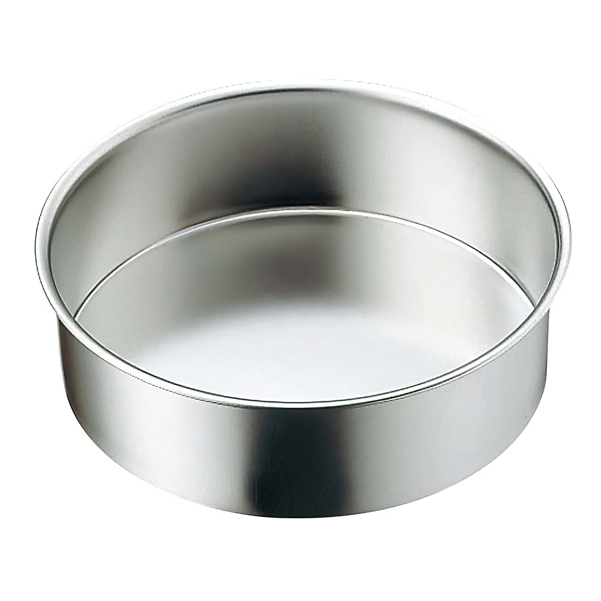 Akagawa Kibutsu Stainless Steel Shallow Round Cake Pan