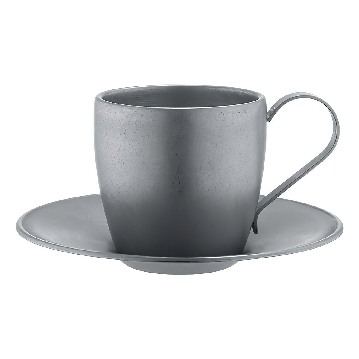 AOYOSHI VINTAGE Stainless Steel Cup &amp; Saucer