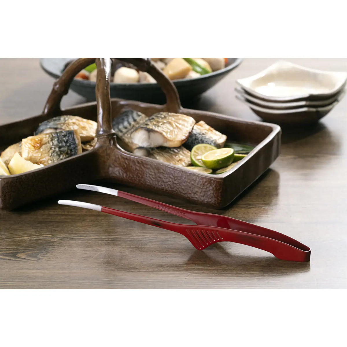 EBM Stainless Steel Clever Chopstick Tongs