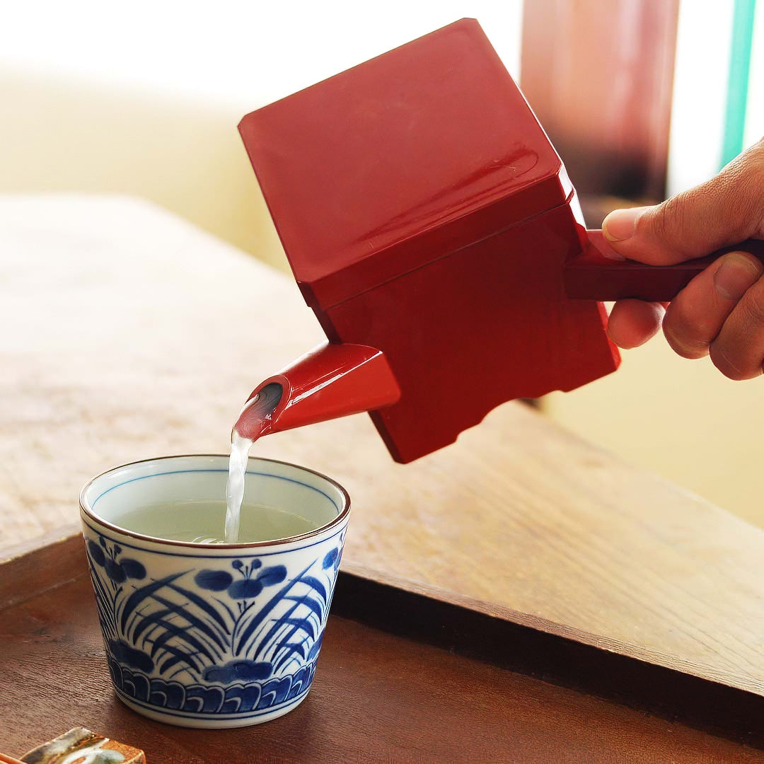 Fukui Craft Square Yutou Soba Broth Pot Red