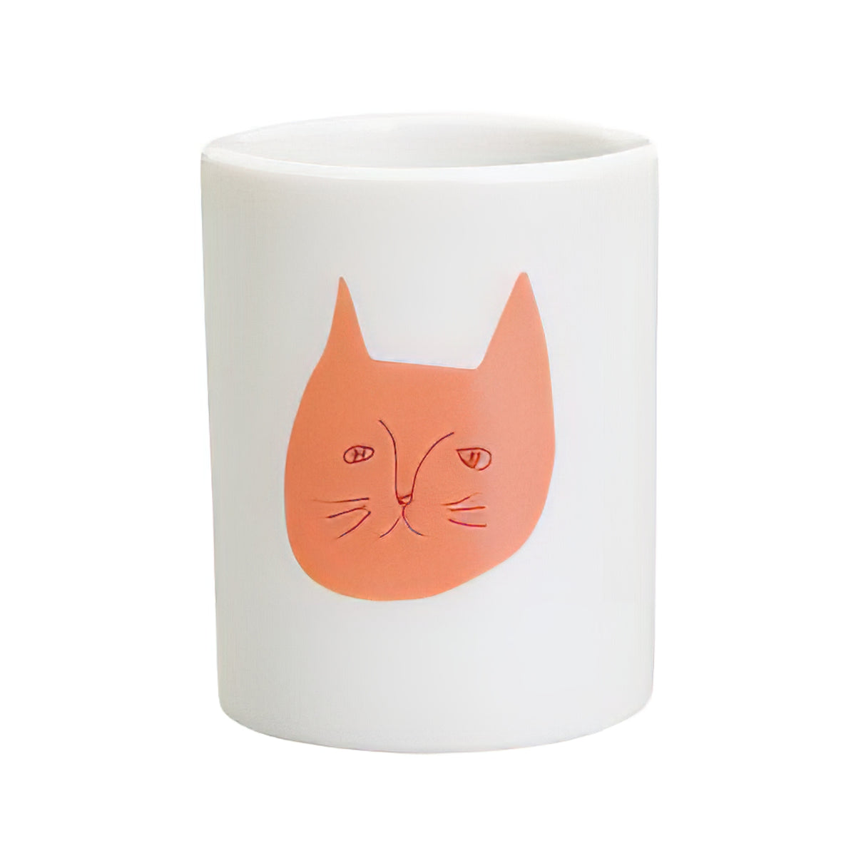 Harekutani Porcelain Cat Toothbrush Stand