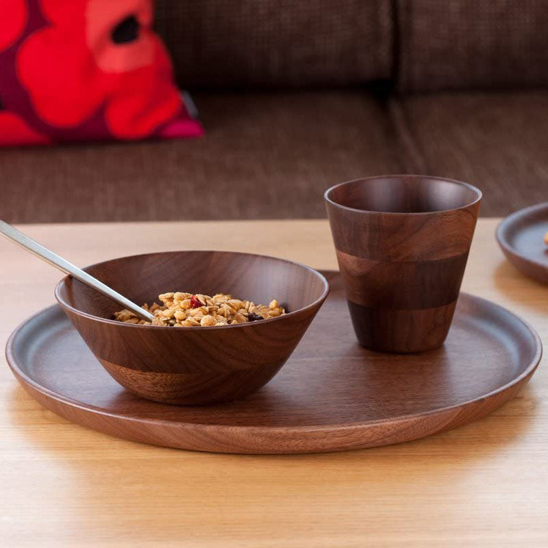 La Luz Hikiyose Wooden Soba Choko Cup
