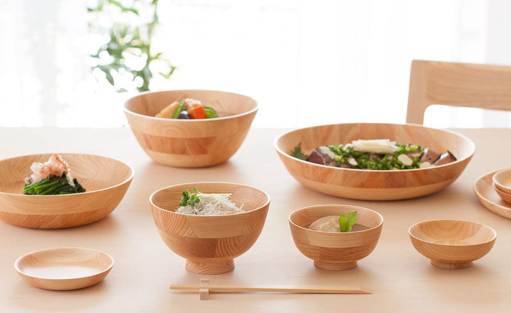 La Luz Hikiyose Wooden Bowl