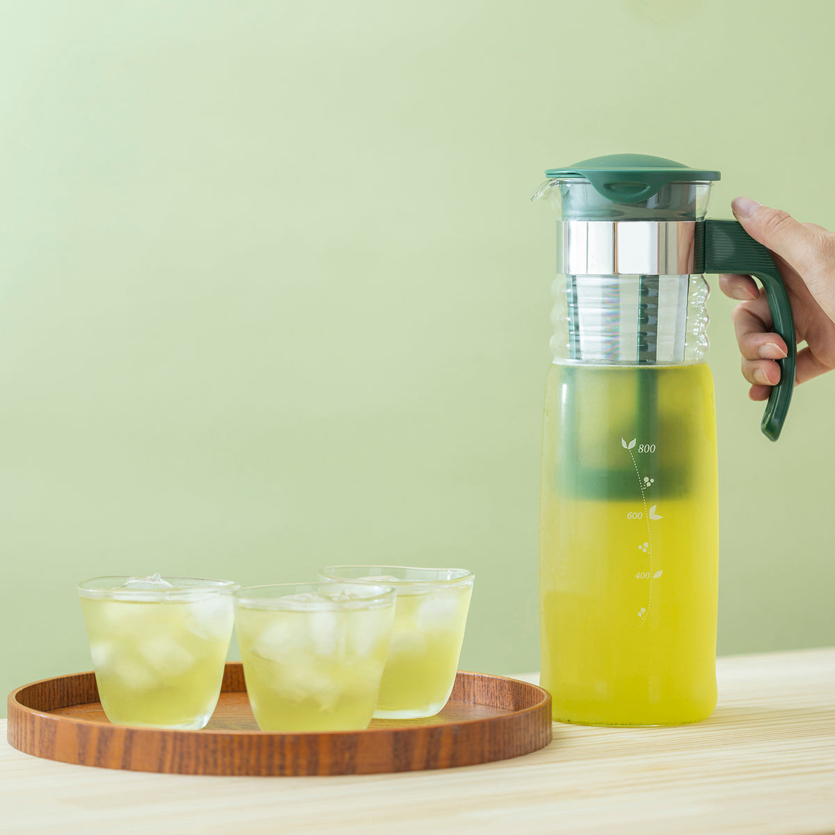 Hario Heat Resistant Glass Iced Tea Brewer with Handle 1.2L