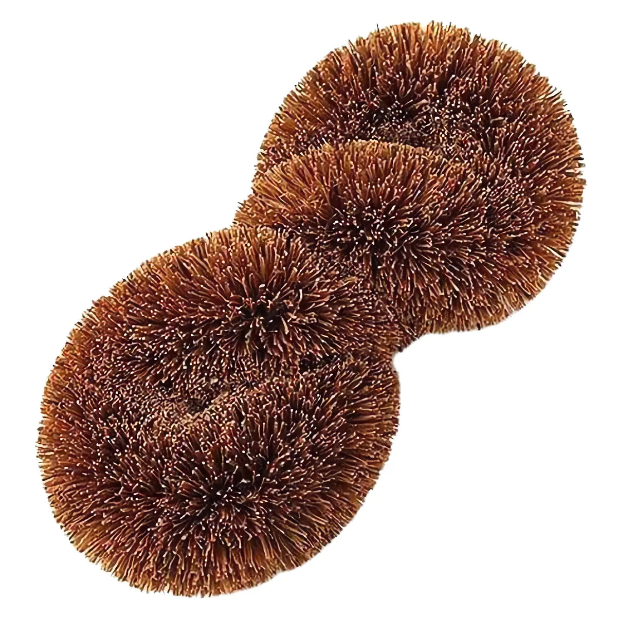 Kamenoko Tawashi Coconut Coir Fiber Twisted Dish Scrubber (Brown)