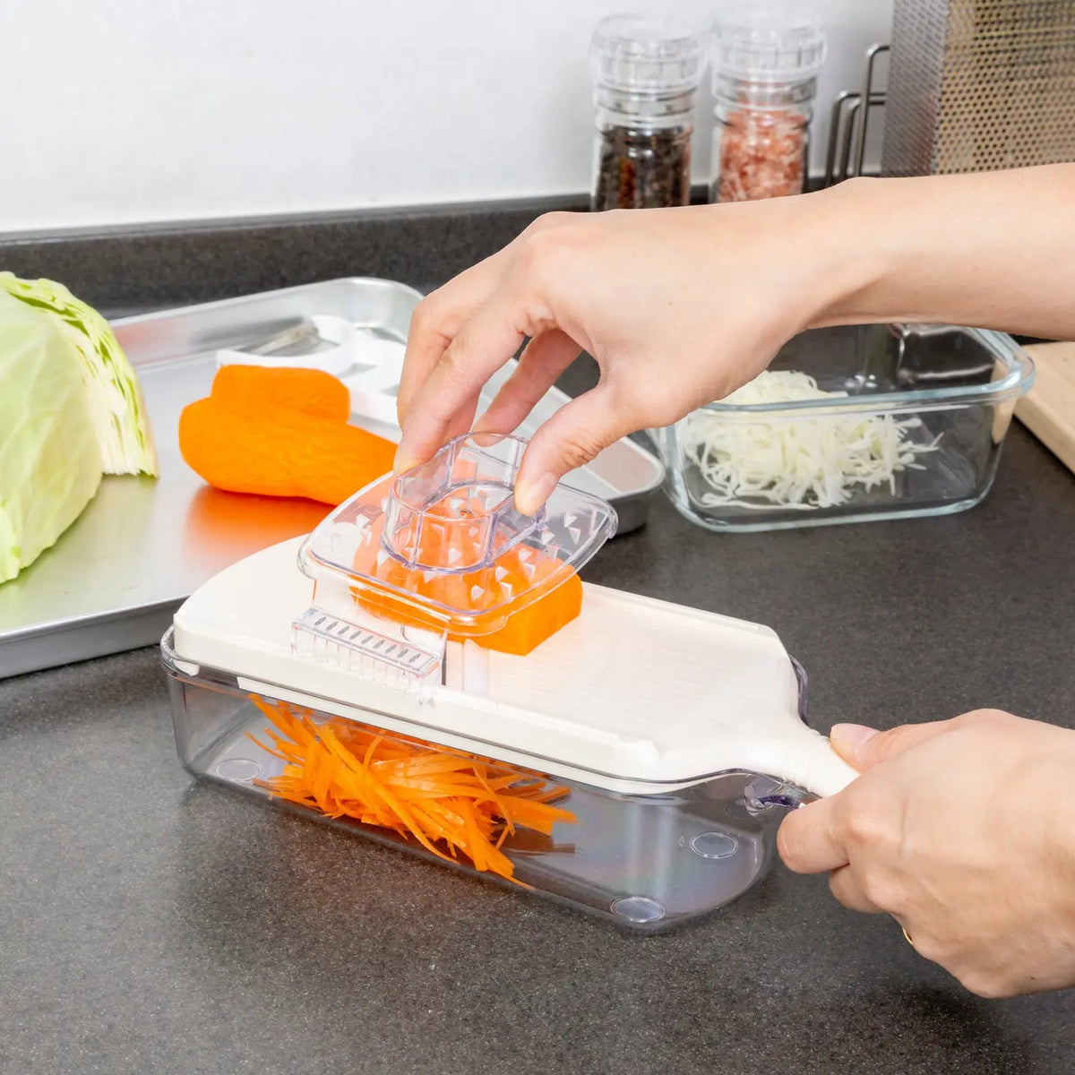 Kyocera ABS Resin Multi-Function Mandoline Slicer 3 Pieces Set