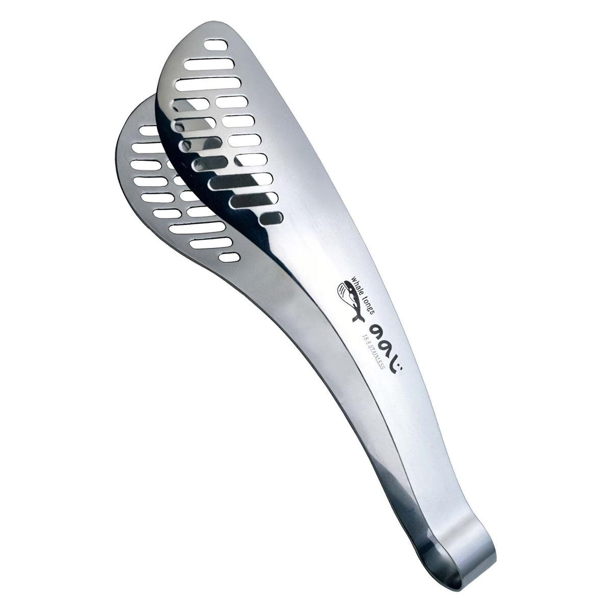 Nonoji US Stainless Steel Tongs with Holes