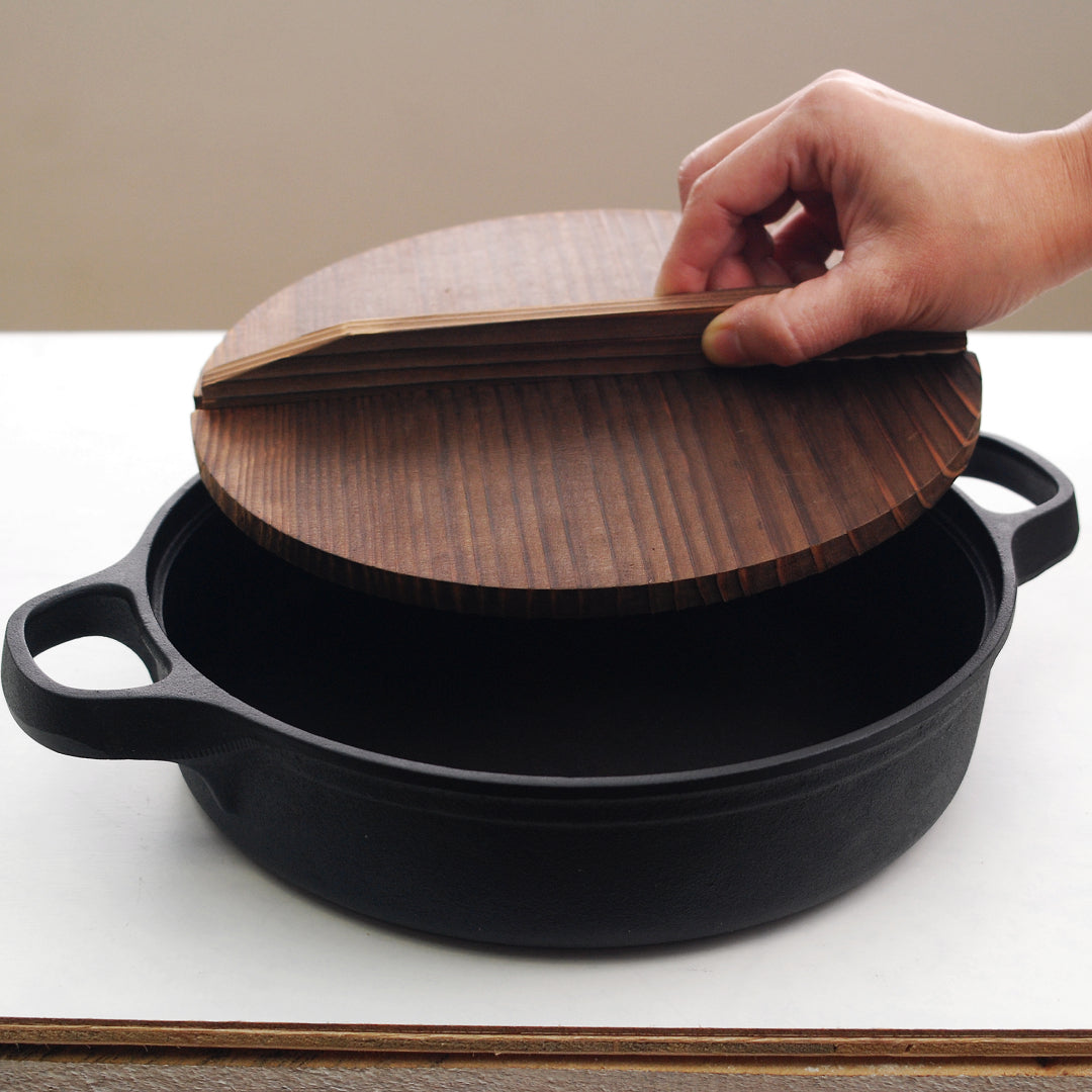 Seieido Cast Iron Sukiyaki &amp; Gyoza Pan