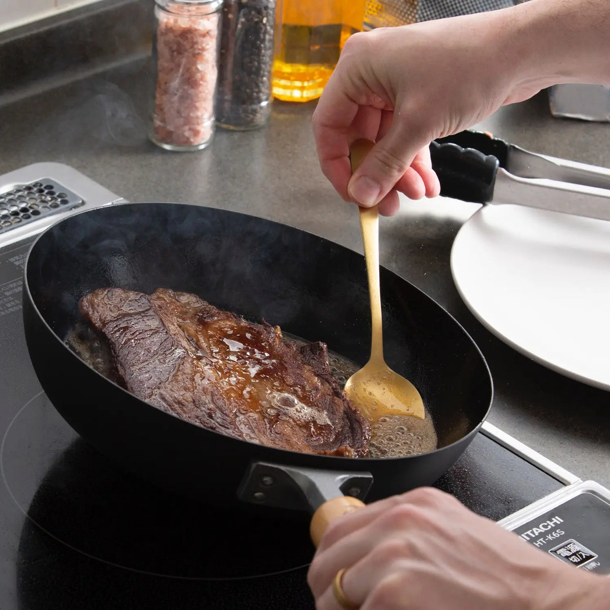 TAKUMI JAPAN Magma Plate Iron Frying Pan