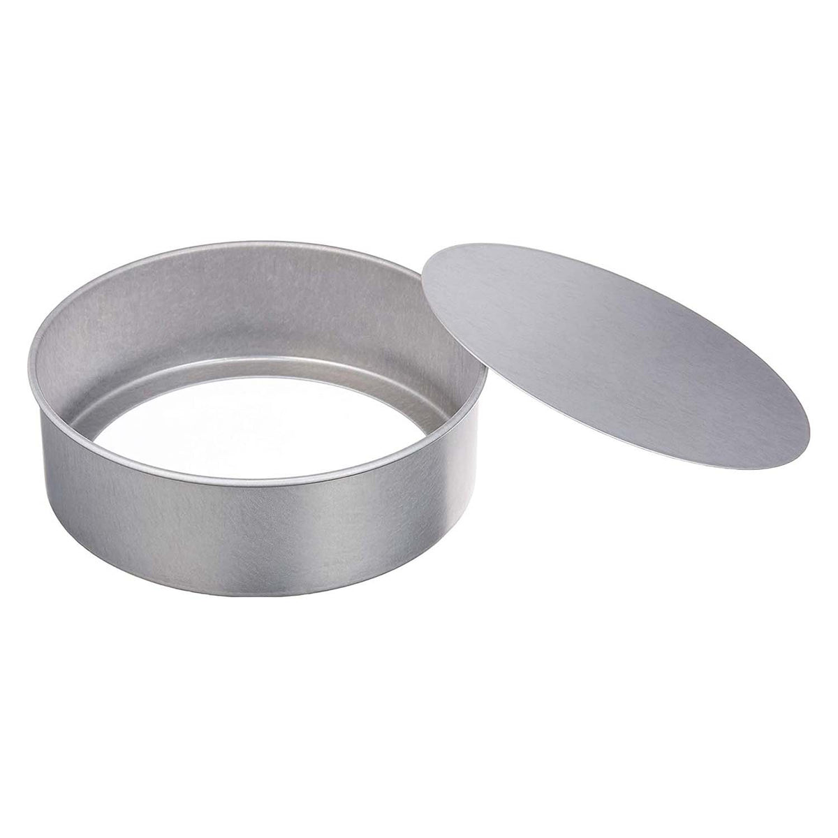 TIGERCROWN Steel Round Cake Pan with Removable Bottom