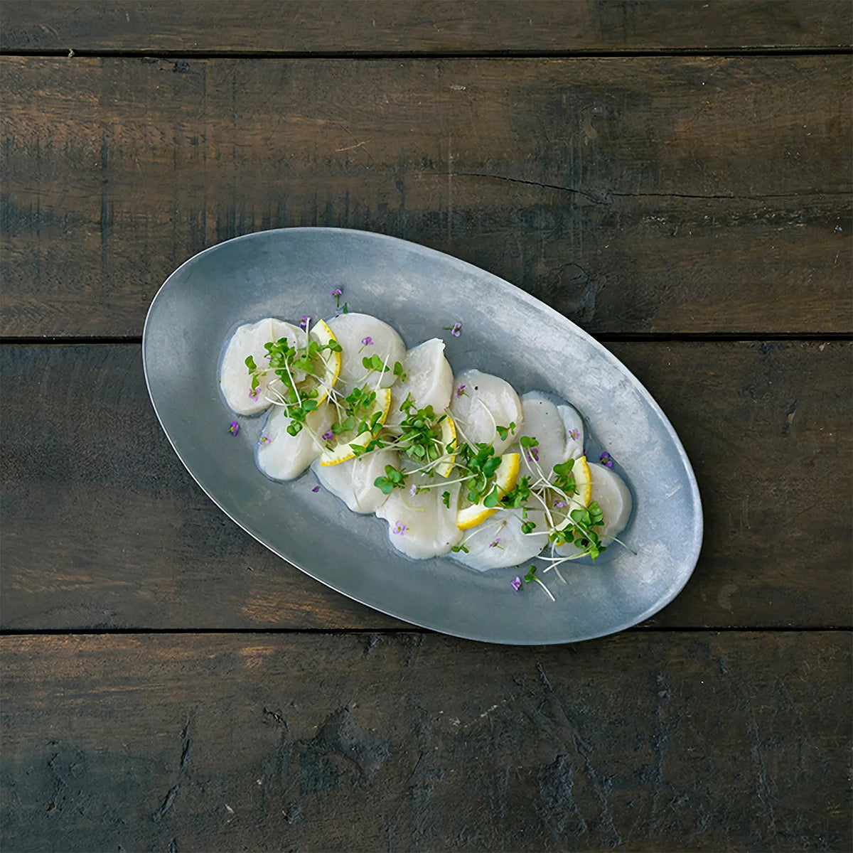 AOYOSHI VINTAGE Stainless Steel Snack Plate