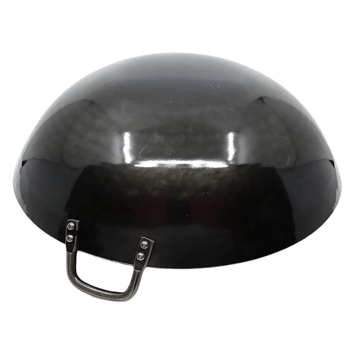 Yamada Hammered Iron Double-Handle Deep Wok (1.2mm Thickness)