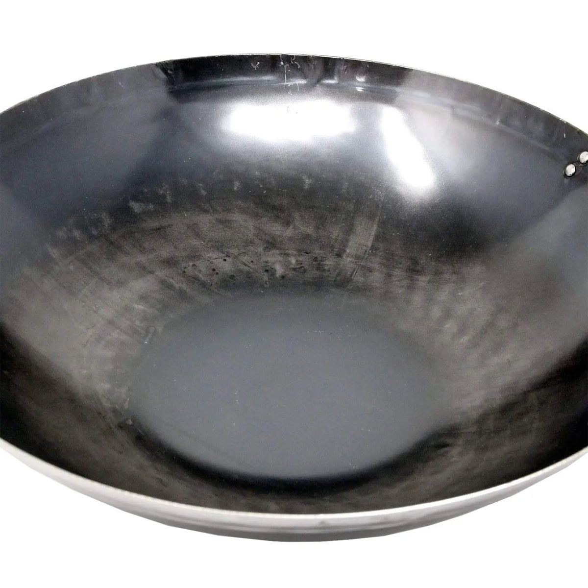 Yamada Hammered Iron Double-Handle Wok (1.6mm Thickness)