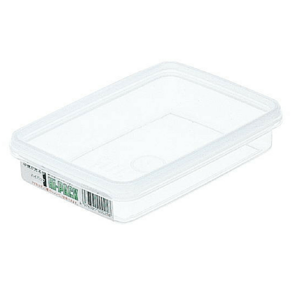 Entec Hi-Pack Rectangular Stackable Food Storage Container 167x117mm 167x117x36mm (S-21) Food Containers
