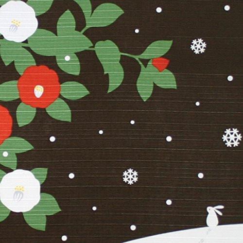 Maeda Senko Cotton Furoshiki Bento Lunch Cloth (Winter Camellia) Furoshikis