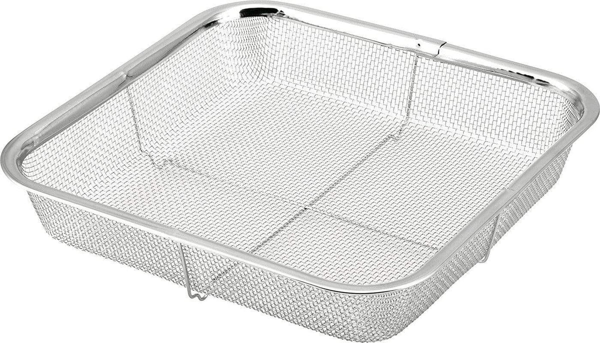 Minex Stainless Steel Square Mesh Colander 22cm Colanders