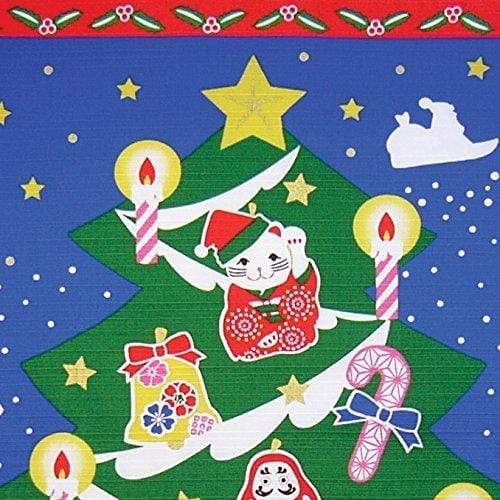 [sale for clearance] Maeda Senko Cotton Furoshiki Bento Lunch Cloth Christmas Furoshikis