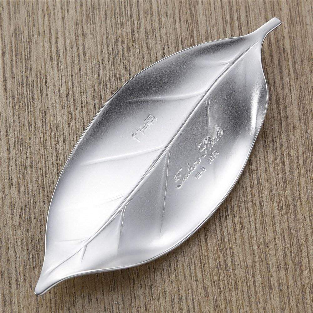 Tsubame Shinko Stainless Steel Leaf Shaped Chopstick Rest (3 Colours) Chopstick Rests