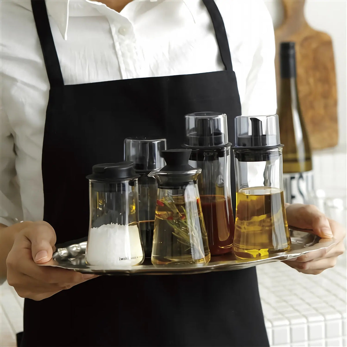 iwaki Heat-Resistant Glass Oil Cruet
