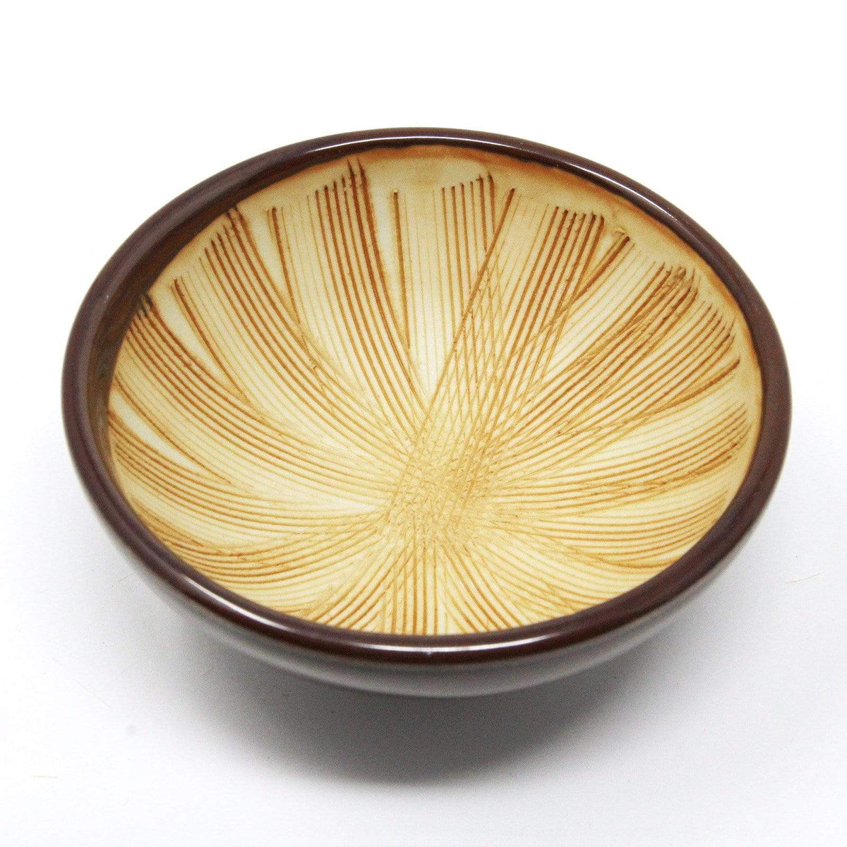 Yamacoh Traditional Seto-Ware Suribachi Mortar &amp; Surikogi Pestle - Small Mortar &amp; Pestles